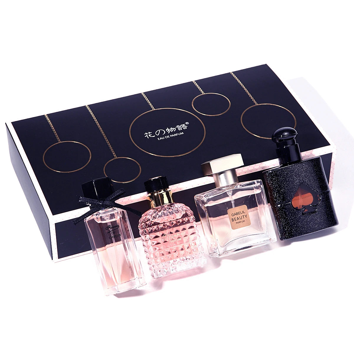 The FloralVerse 4-in-1 Perfume Gift Box: Fresh, Long-Lasting &Delicate Floral Fragrance Collection