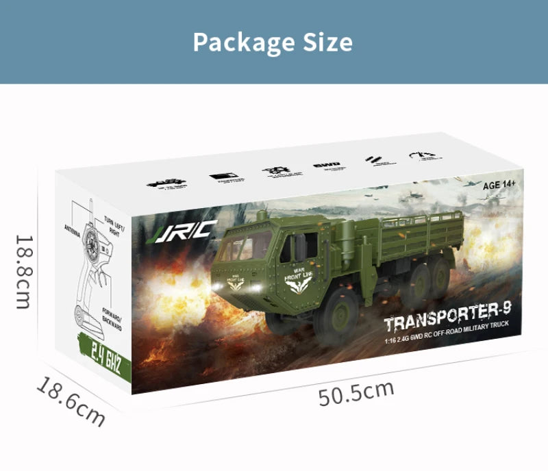 Remote control truck RC 1:26 2.4Ghz radio remote control car 6WD for gifts