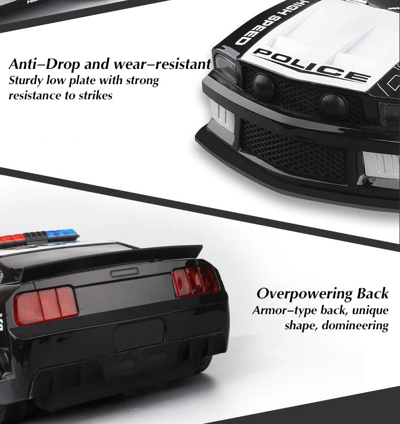 1:12 Police RC Car 2.4G Super Fast Remote Control Cars