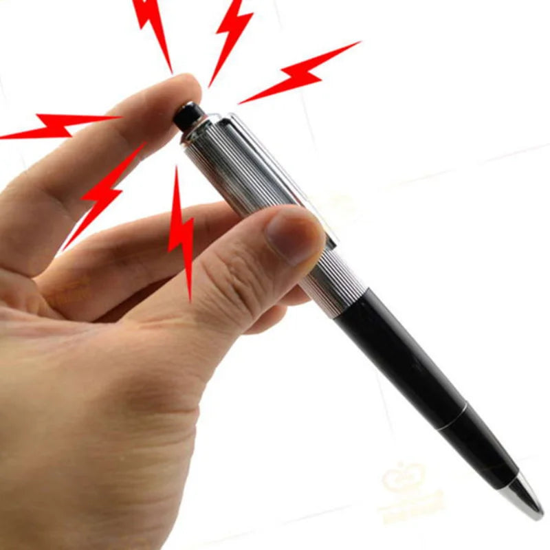 1pcs Creative Electric Shock Pen Funny Prank Trick Novelty Friend's Best Gift
