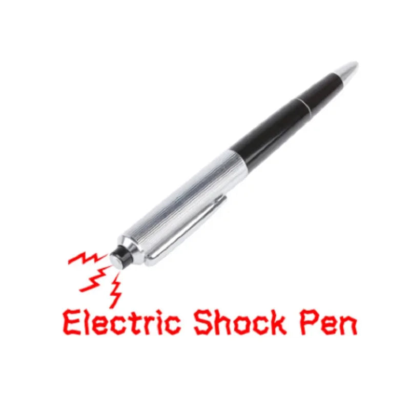 1pcs Creative Electric Shock Pen Funny Prank Trick Novelty Friend's Best Gift