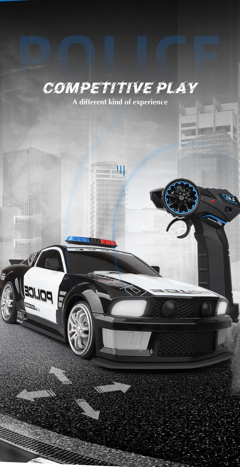 1:12 Police RC Car 2.4G Super Fast Remote Control Cars