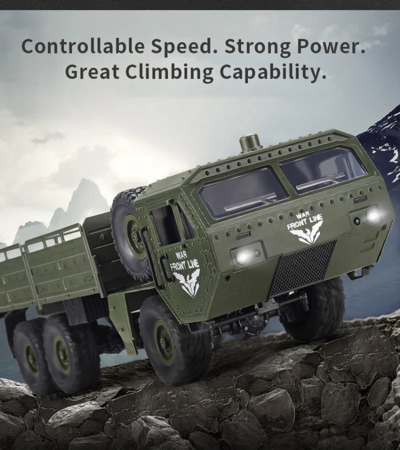 Remote control truck RC 1:26 2.4Ghz radio remote control car 6WD for gifts