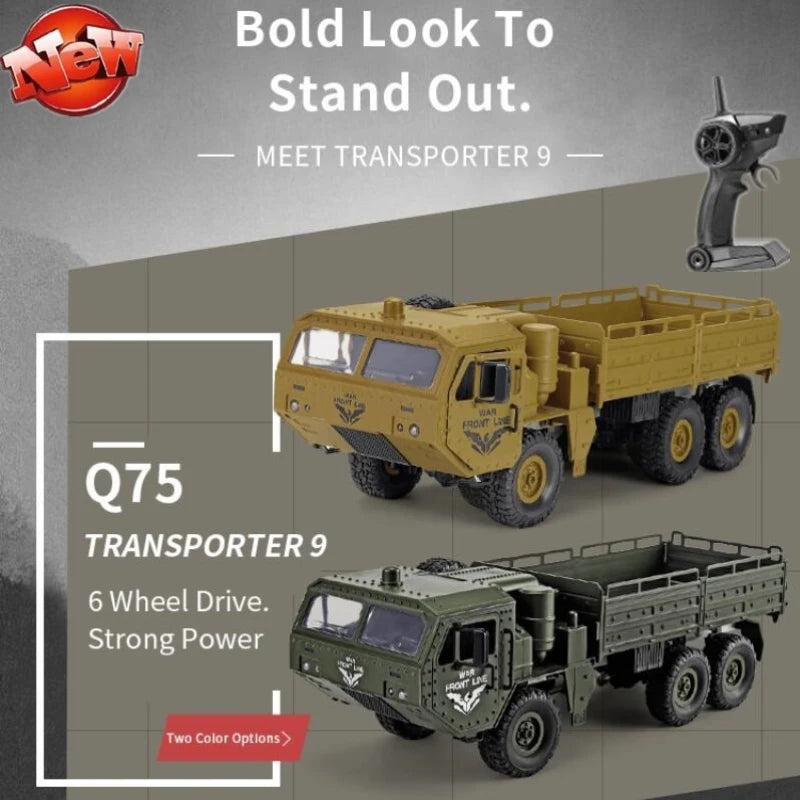 Remote control truck RC 1:26 2.4Ghz radio remote control car 6WD for gifts