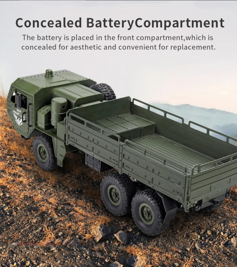 Remote control truck RC 1:26 2.4Ghz radio remote control car 6WD for gifts
