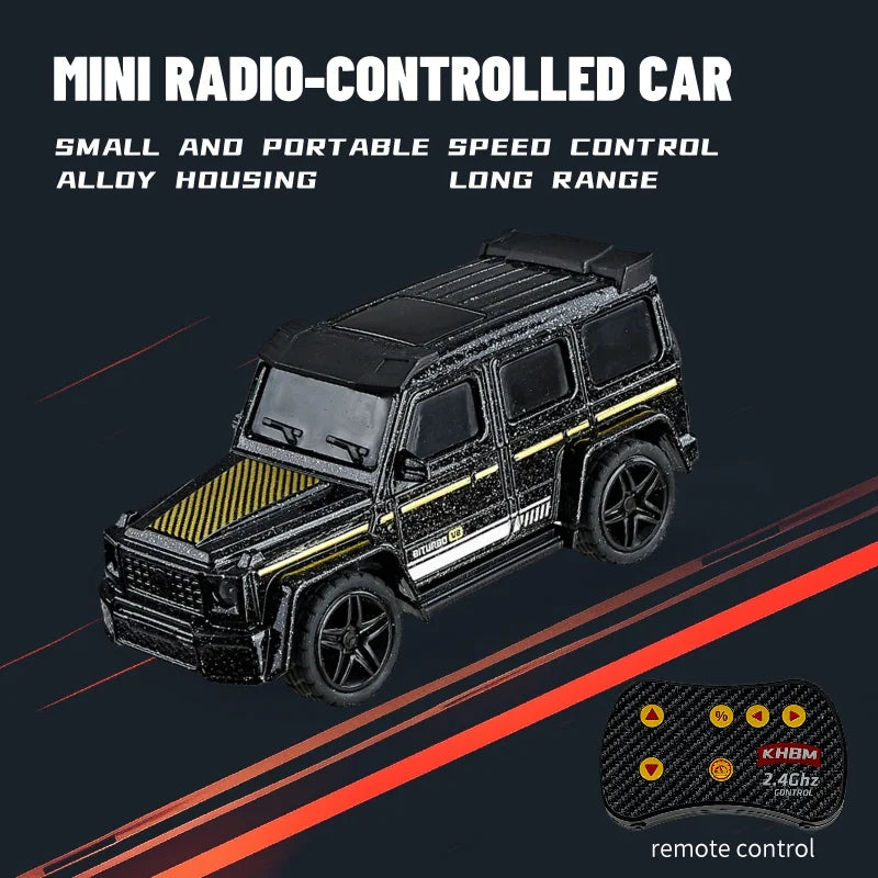New RC Car MINI Alloy 1/64 Remote Control Car