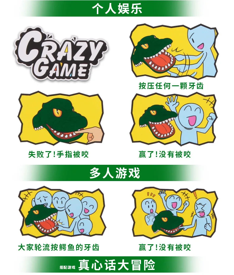 Funny  Little Crocodiles Biting Their Fingers Pranks