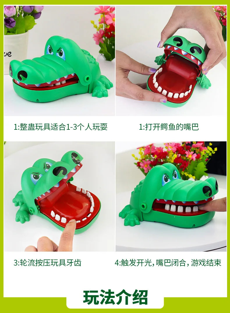 Funny  Little Crocodiles Biting Their Fingers Pranks