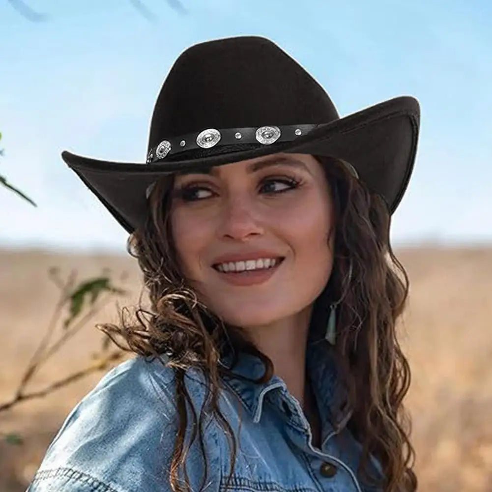 Boots On The Bend Vintage Western Hat for Girls Church US