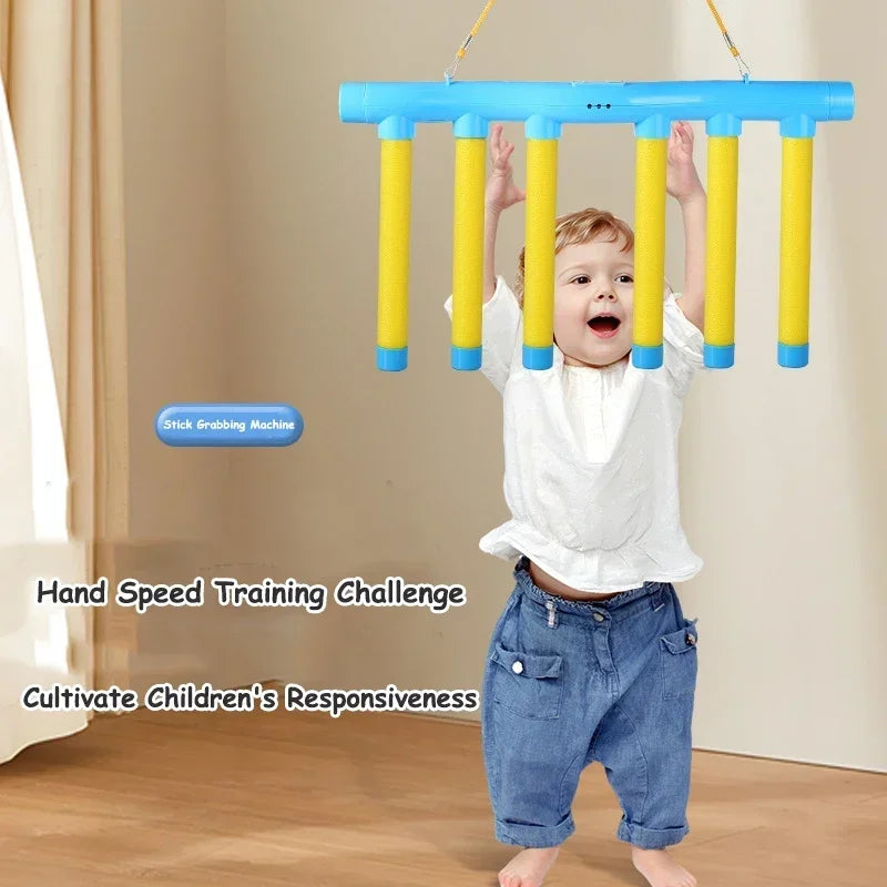 Challenge Falling Sticks Game Kids Stick Catching Toy Training Reaction Ability Educational Parent