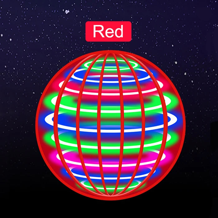 Flying ball, automatic spinning ball, LED dazzling lights, floating magic, fan, UFO flying machine