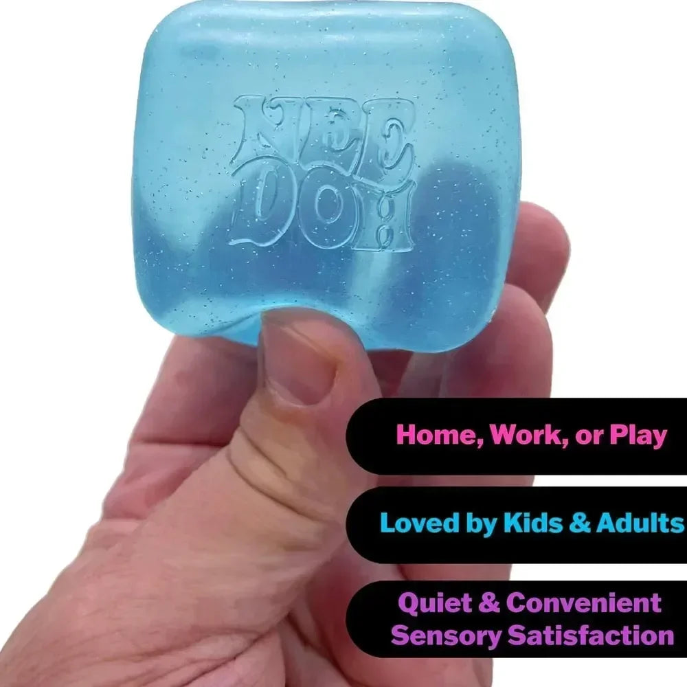 NeeDoh Nice Cube Sensory Fidget Toy Squishy Toys for Adults