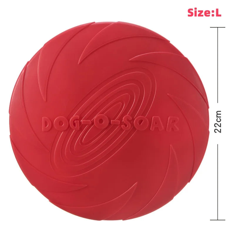 Silicone Flying Saucer Funny Dog Cat Toy Dog Game Flying Discs