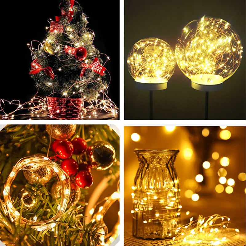 String Lights Fairy Garland Light for Christmas Wedding Room Decoration