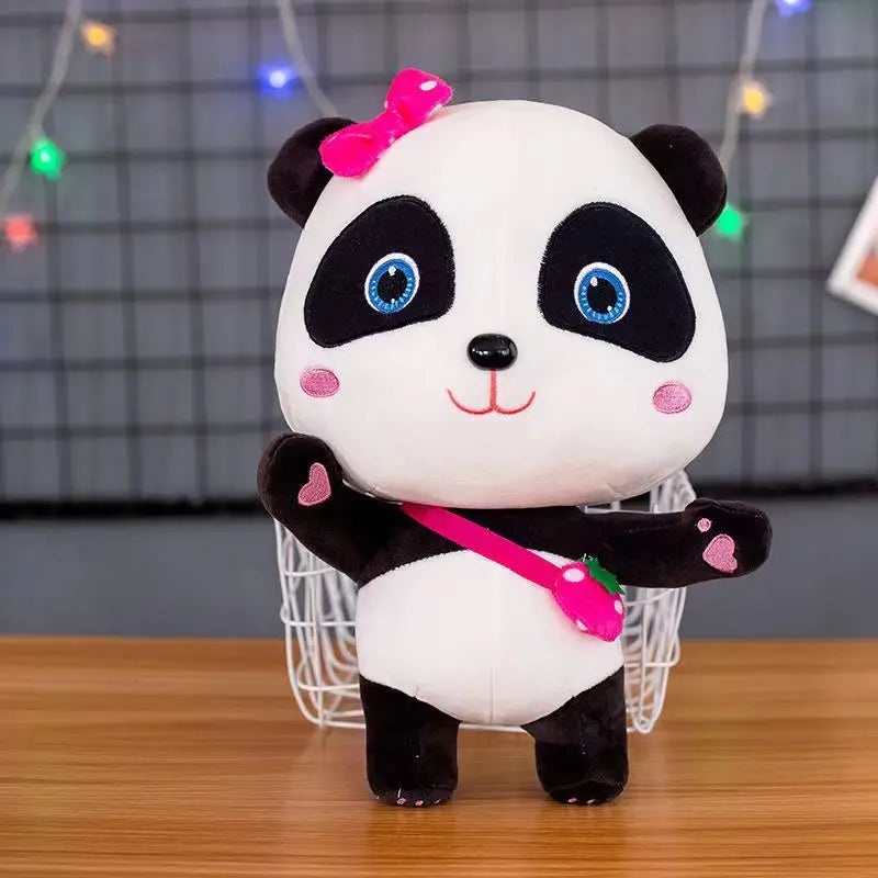 22/30cm Baby Panda Soft Doll Kiki