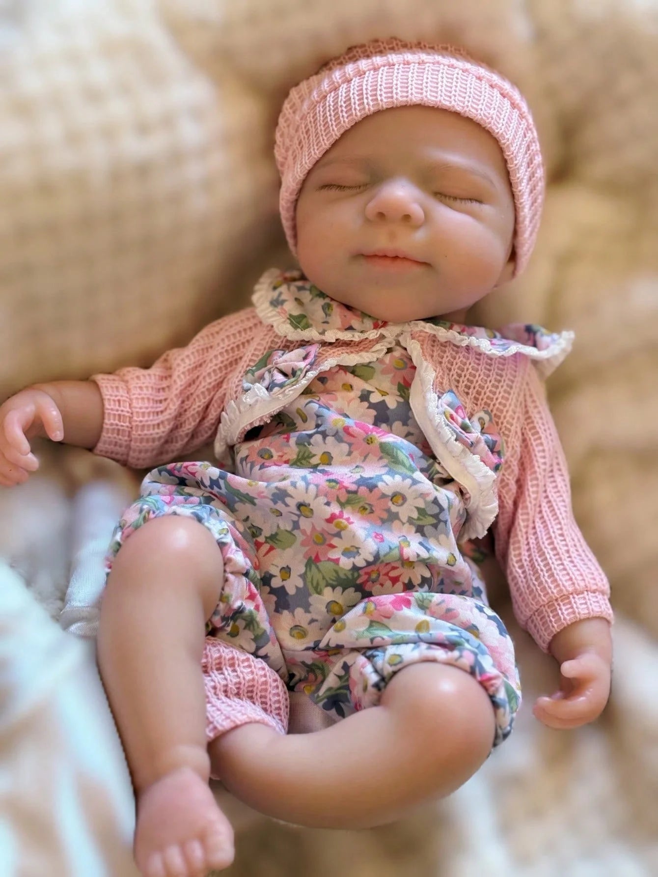 Soft Silicone Girl Newborn Baby Doll | 13 Inch