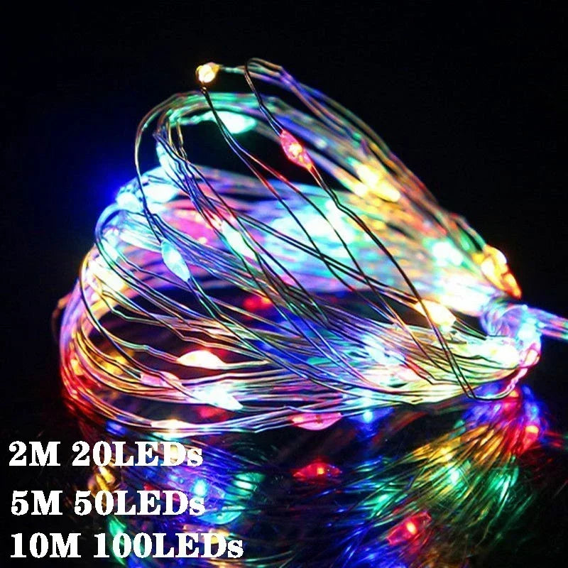 String Lights Fairy Garland Light for Christmas Wedding Room Decoration