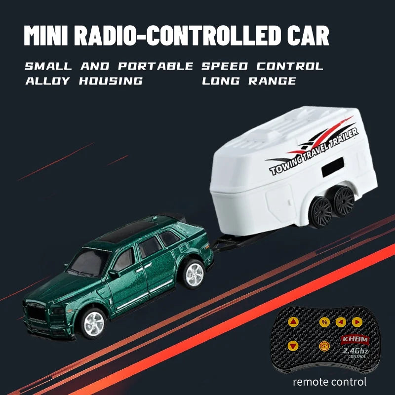 New RC Car MINI Alloy 1/64 Remote Control Car