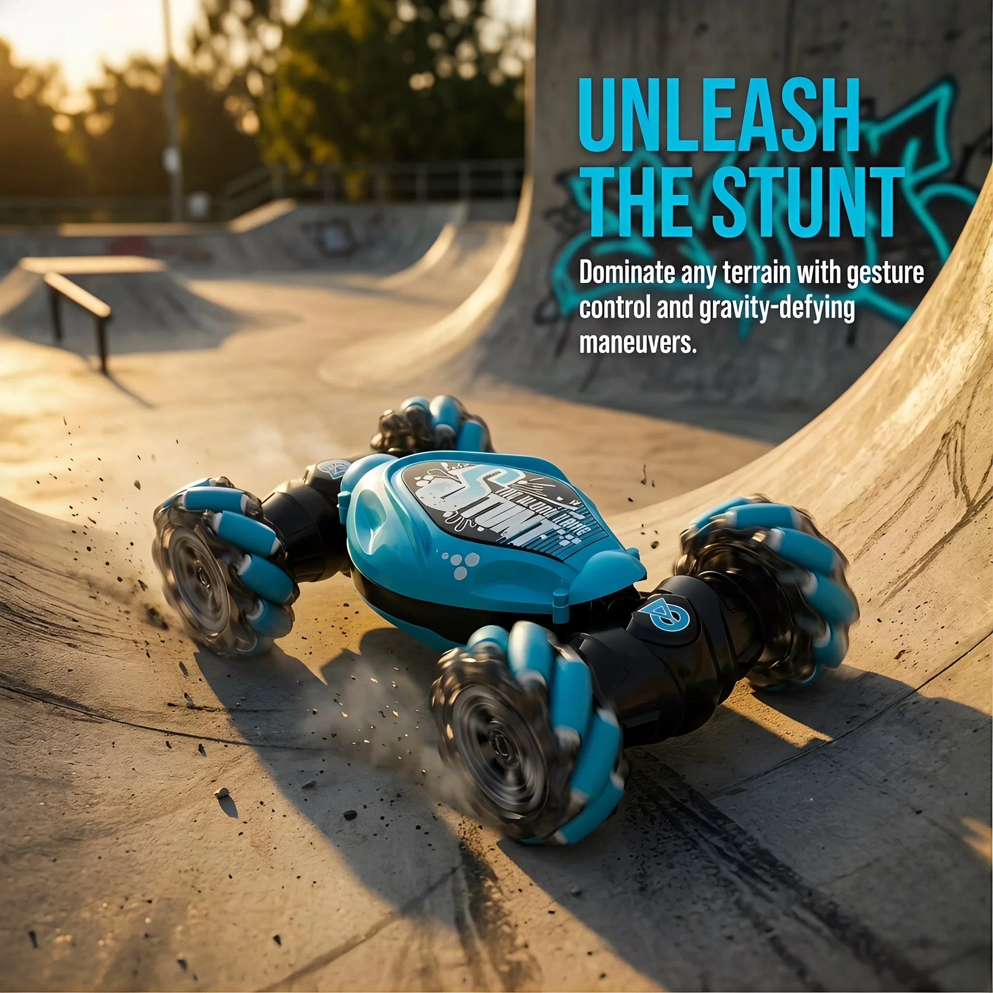 New Arrival Off-Road Climbing RC Toy Car | Gesture Sensing Deformable Remote Control Car, 4WD Stunt Twist