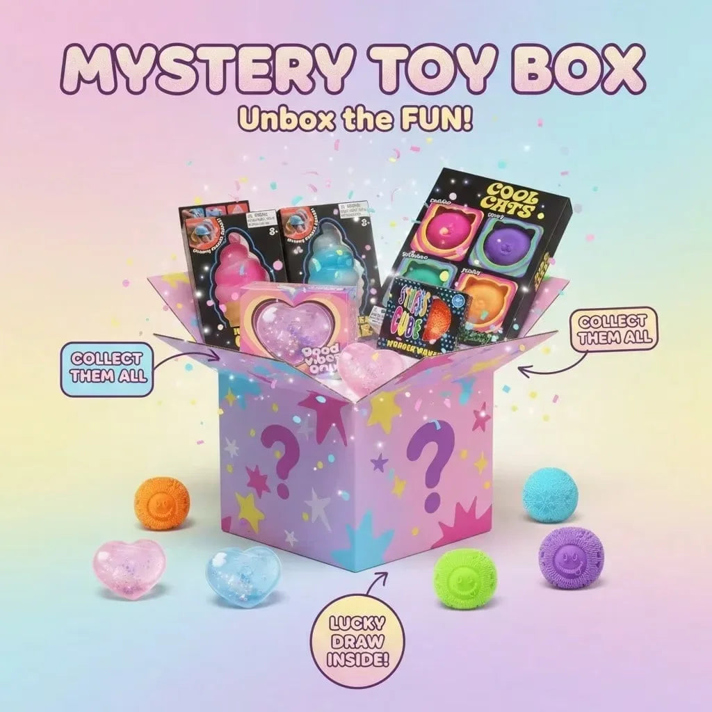 100+ Pieces Assorted Squishy Figures Blind Box Surprise Toys