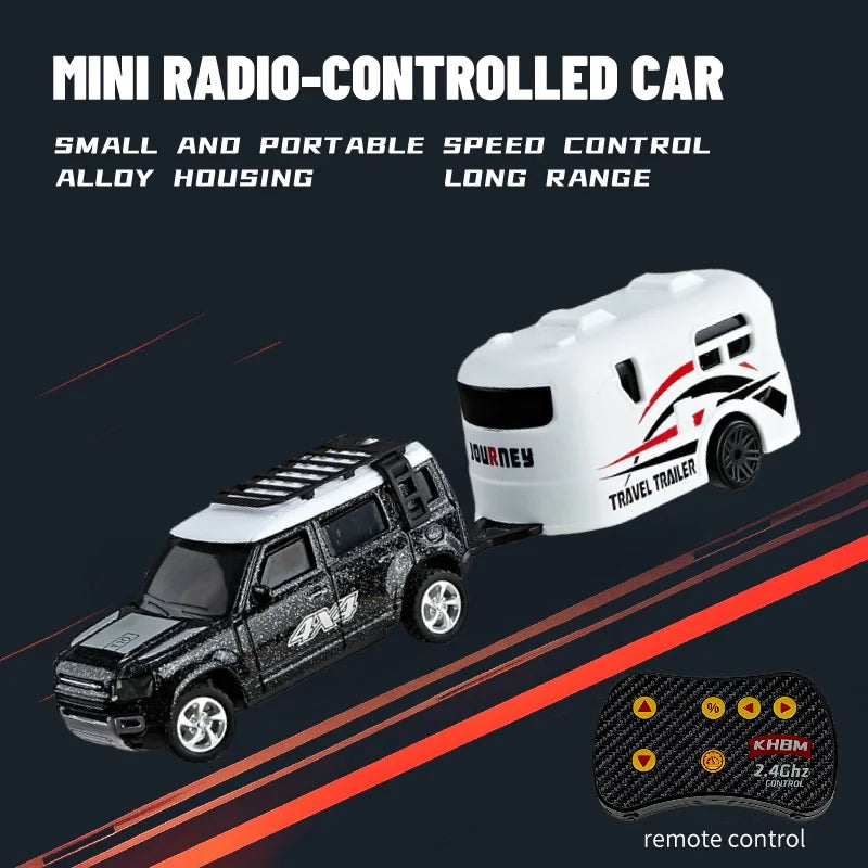 New RC Car MINI Alloy 1/64 Remote Control Car