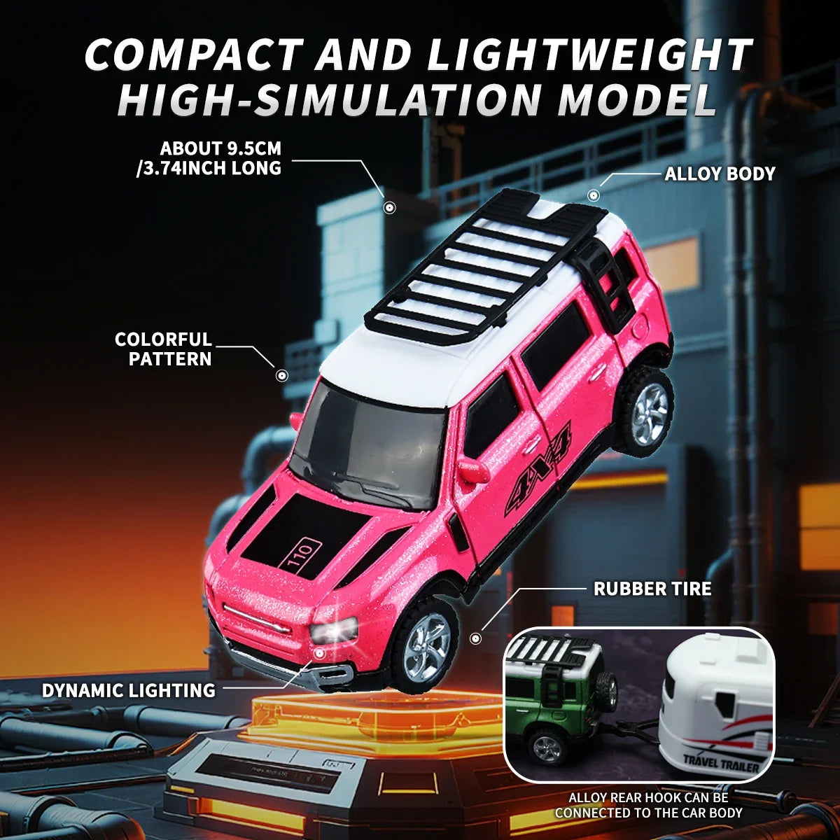 New RC Car MINI Alloy 1/64 Remote Control Car