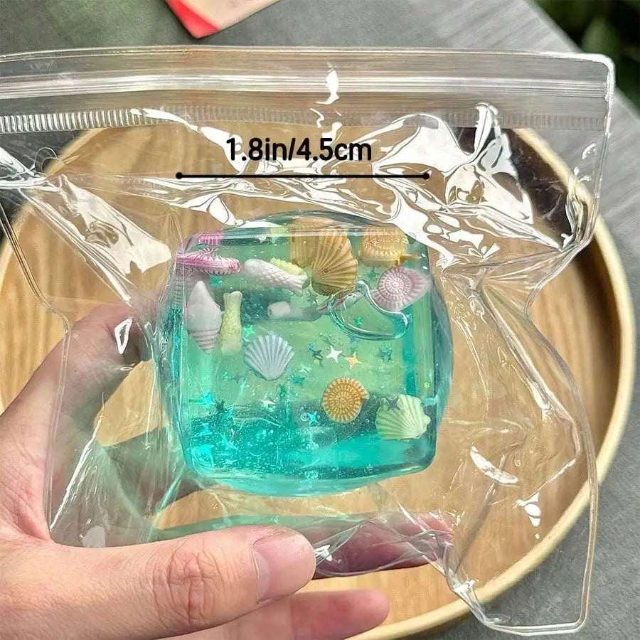 3D Squishy  Cube Toy Cartoon | Soft Sensory Stress Ball Fidget