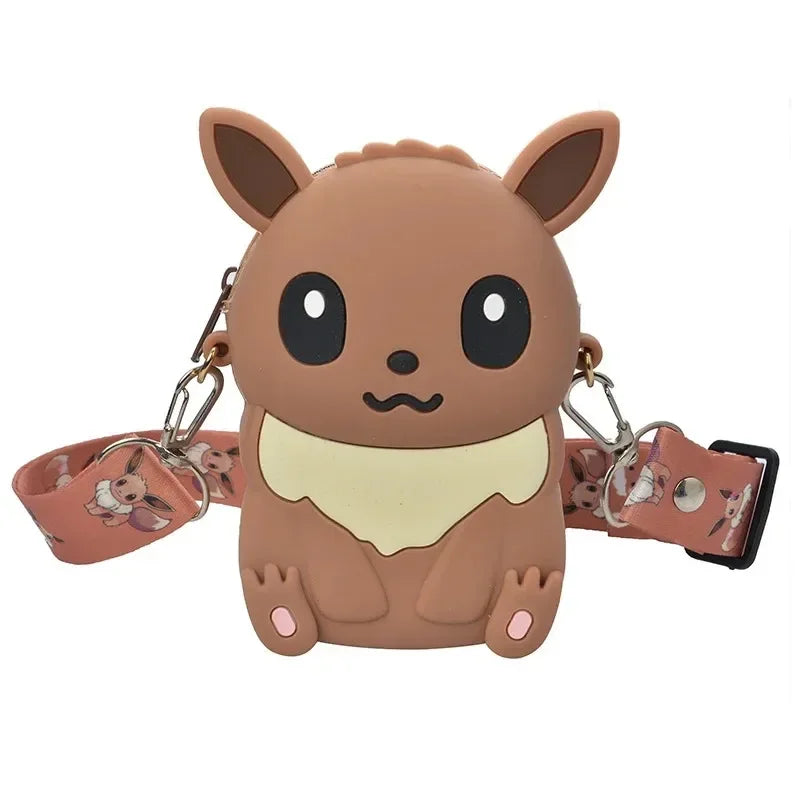 Pokemon Anime Pikachu Lovely Fashion Bag Princess Small Silicone Purse