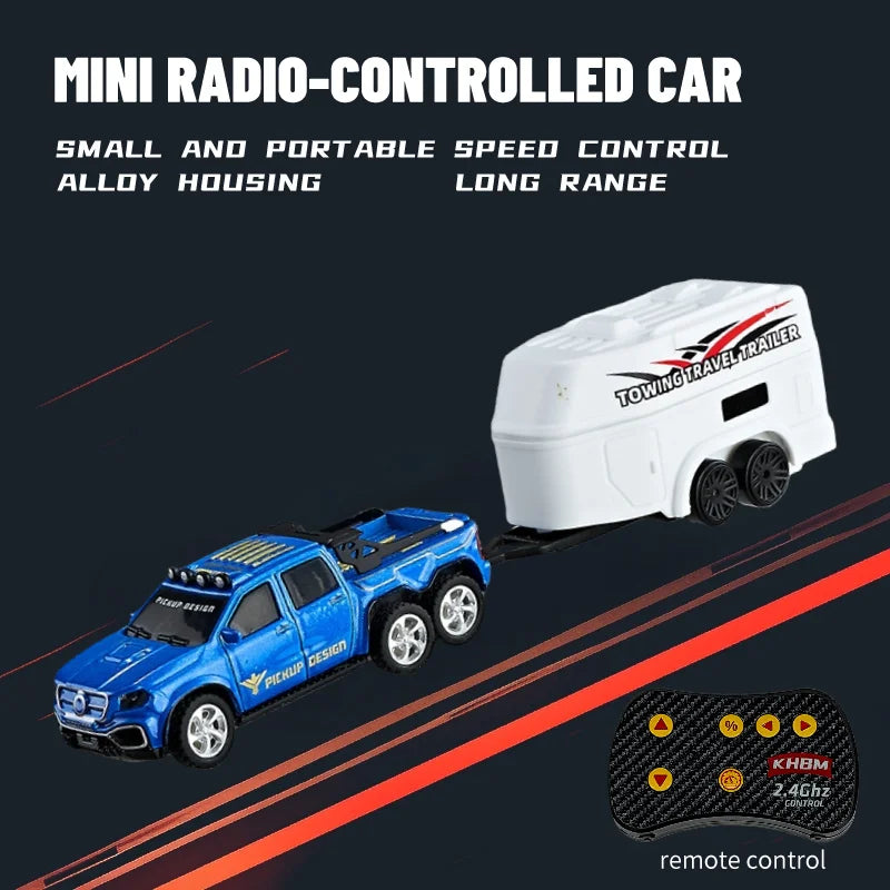New RC Car MINI Alloy 1/64 Remote Control Car
