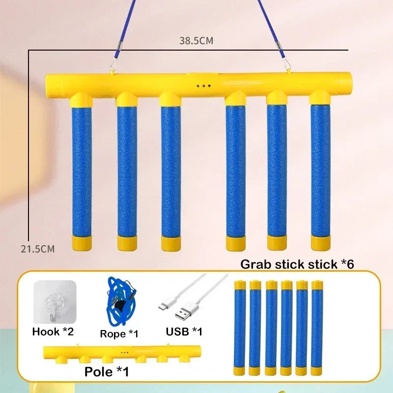 Challenge Falling Sticks Game Kids Stick Catching Toy Training Reaction Ability Educational Parent
