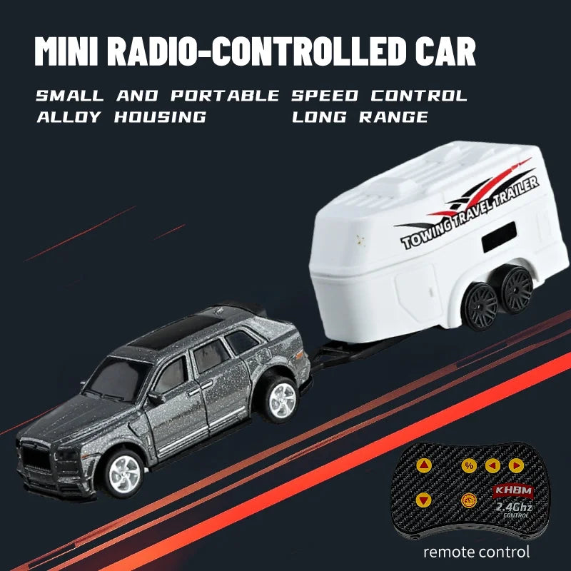 New RC Car MINI Alloy 1/64 Remote Control Car