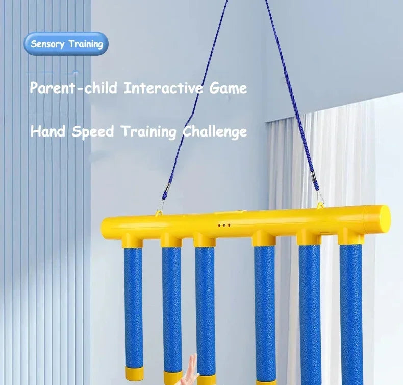 Challenge Falling Sticks Game Kids Stick Catching Toy Training Reaction Ability Educational Parent