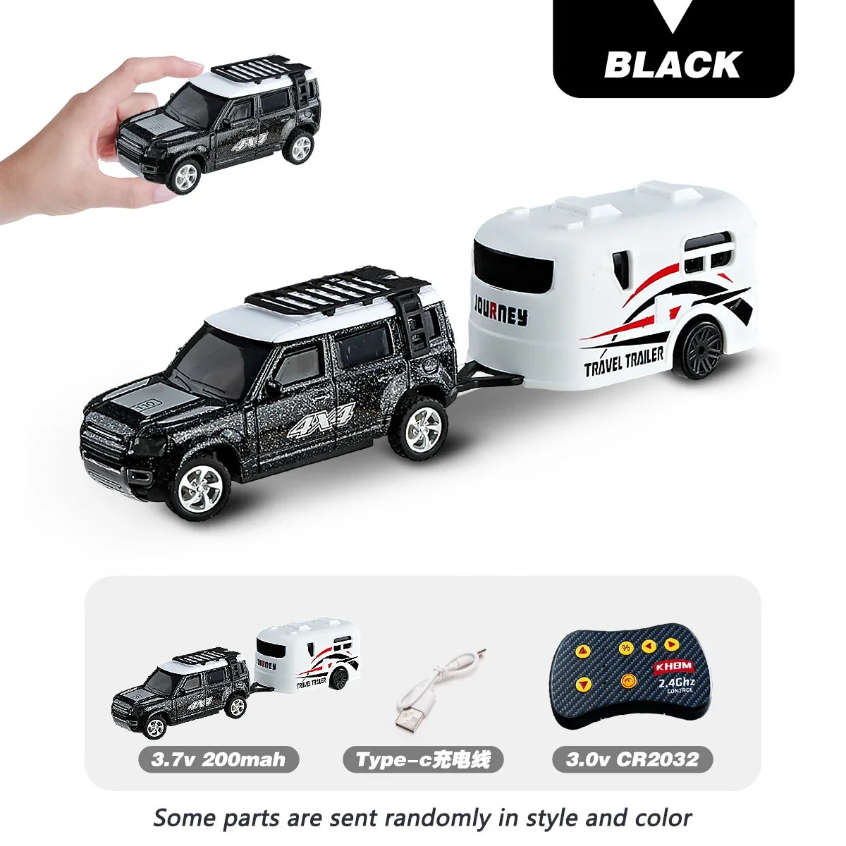 New RC Car MINI Alloy 1/64 Remote Control Car