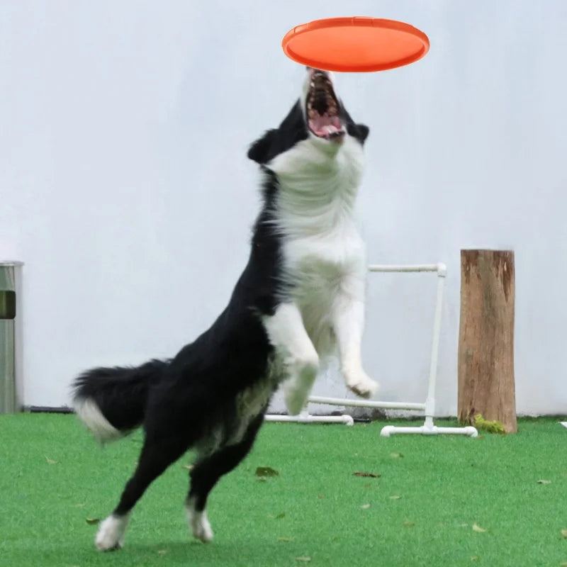 Silicone Flying Saucer Funny Dog Cat Toy Dog Game Flying Discs