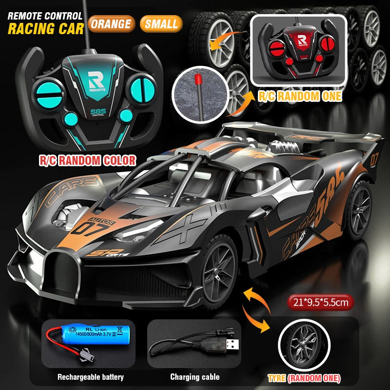 RC Car 4Ch High-Speed Remote Control Drift Racing Car Electric Sportscar