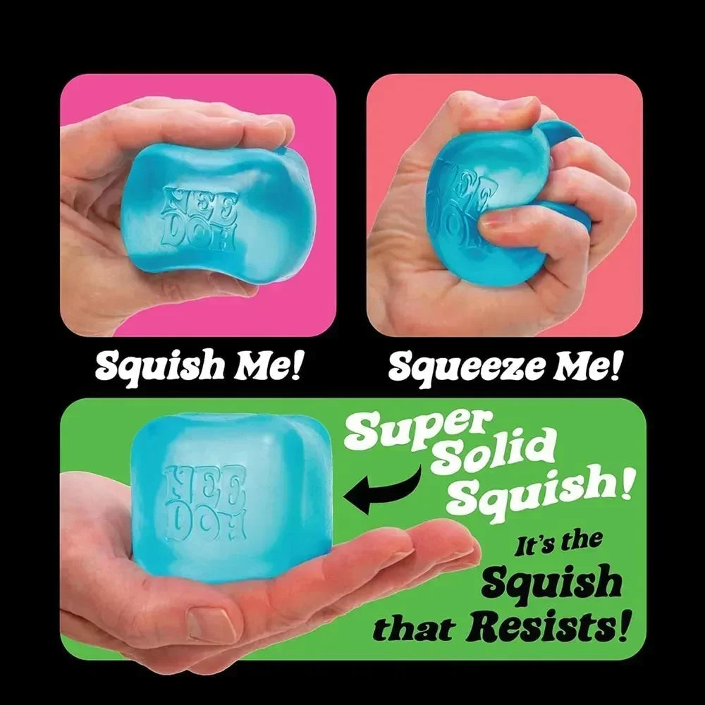 NeeDoh Nice Cube Sensory Fidget Toy Squishy Toys for Adults