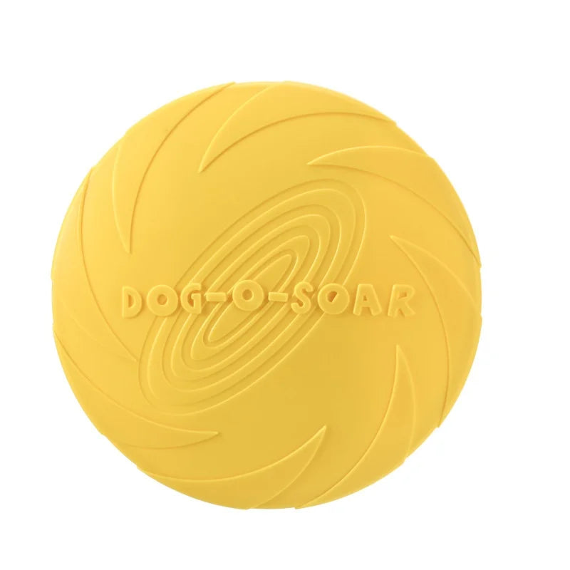 Silicone Flying Saucer Funny Dog Cat Toy Dog Game Flying Discs