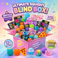 100+ Pieces Assorted Squishy Figures Blind Box Surprise Toys