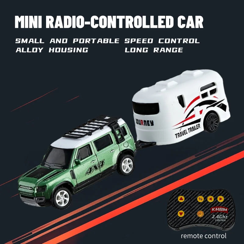 New RC Car MINI Alloy 1/64 Remote Control Car