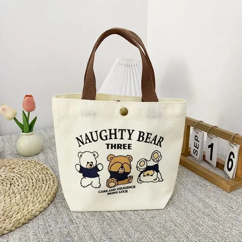Cute Bear Tote Bag for Women | Shaky Knees Festival