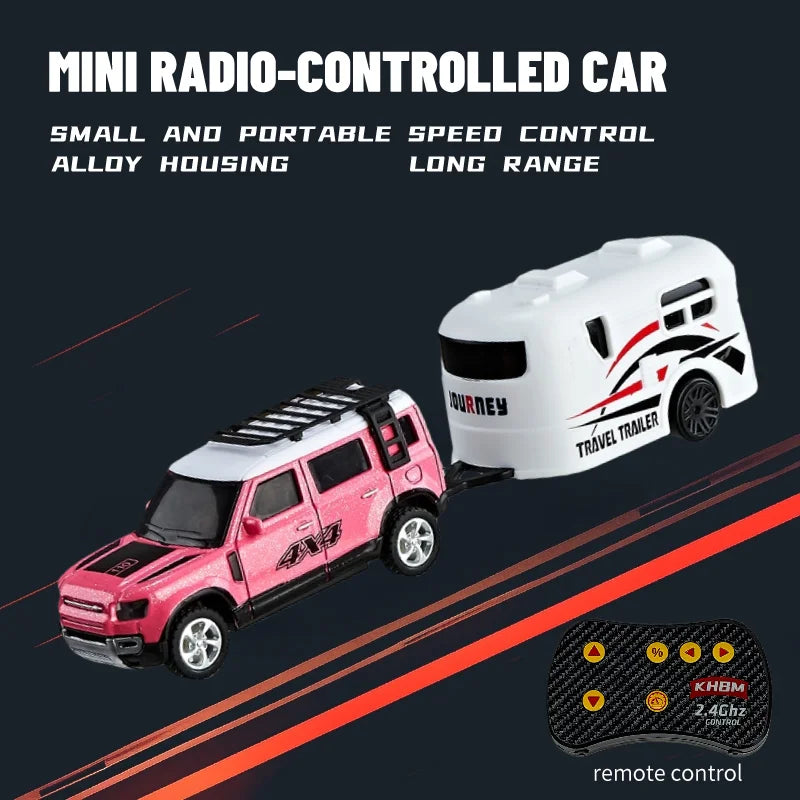 New RC Car MINI Alloy 1/64 Remote Control Car