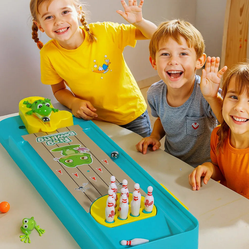 Mini Desktop Bowling Game Toy Funny Indoor Parent-Child Interactive Table
