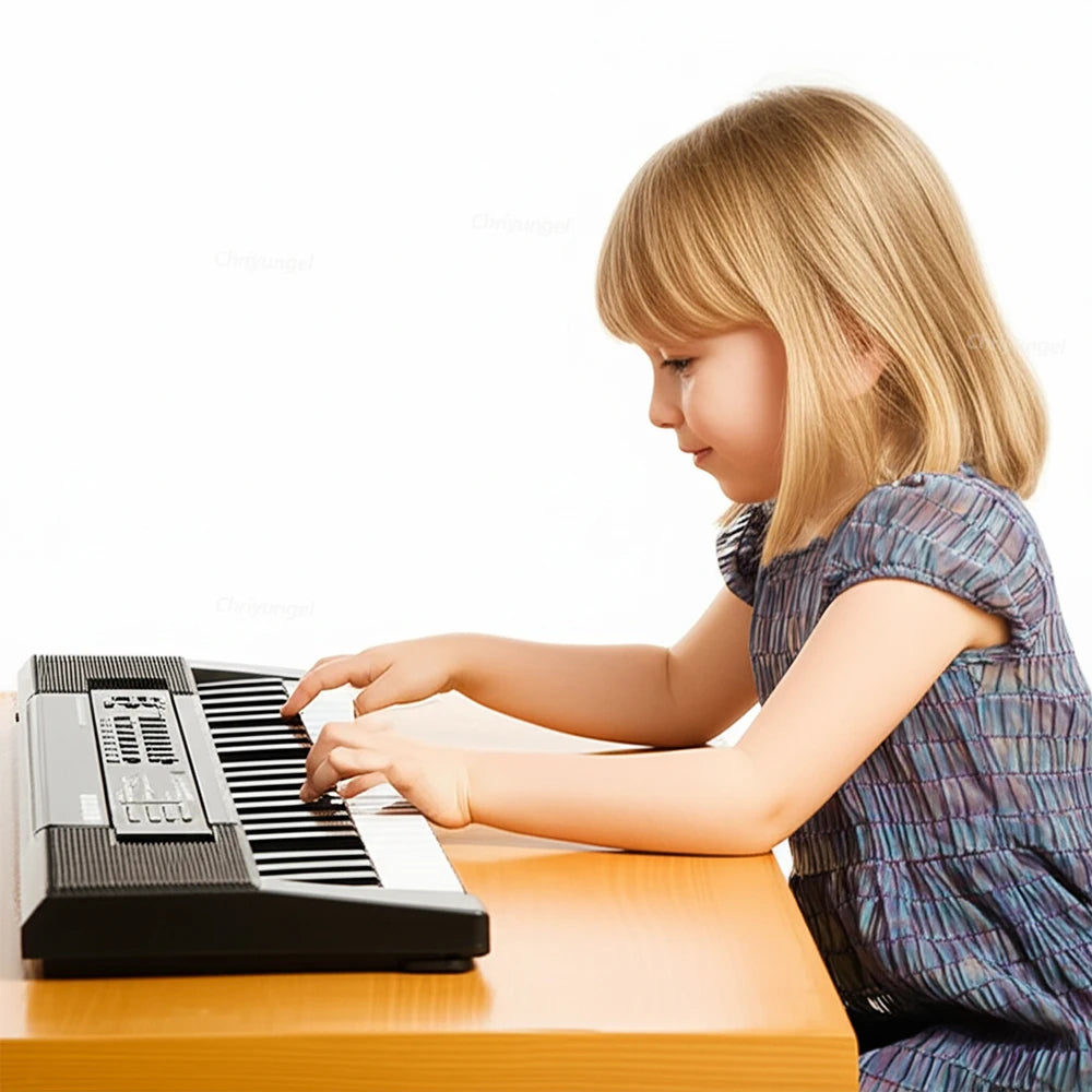 37 Keys Electronic Piano Keyboards with Microphone Rechargeable Education Toys Musical Instrument