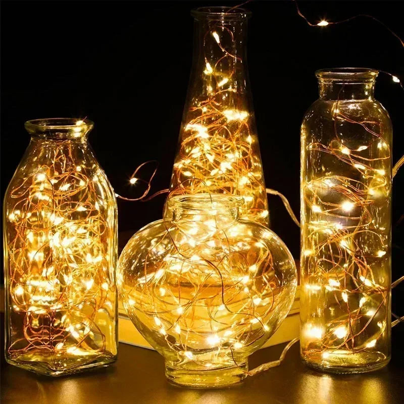 String Lights Fairy Garland Light for Christmas Wedding Room Decoration