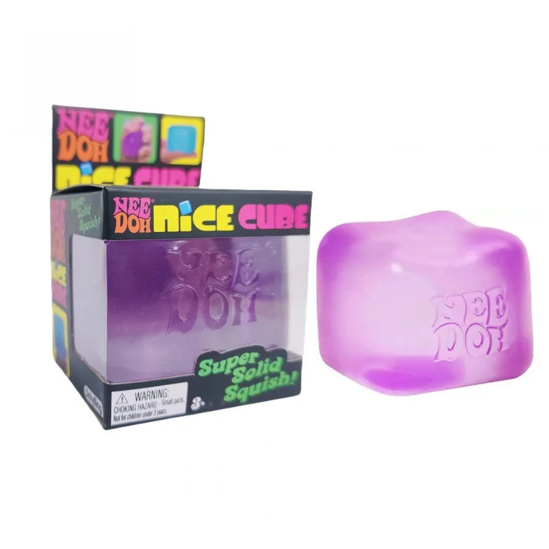 NeeDoh Nice Cube Sensory Fidget Toy Squishy Toys for Adults