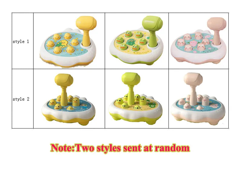 Duck/Frog/Pig Baby Toy Montessori Game Educational Gift