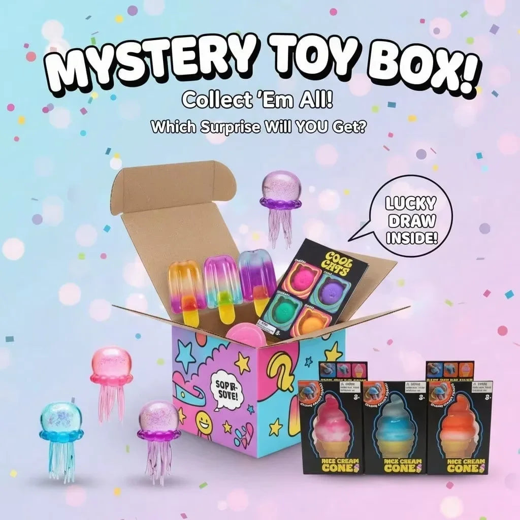 100+ Pieces Assorted Squishy Figures Blind Box Surprise Toys