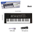 37 Keys Electronic Piano Keyboards with Microphone Rechargeable Education Toys Musical Instrument