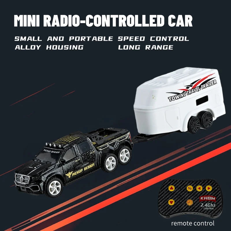 New RC Car MINI Alloy 1/64 Remote Control Car