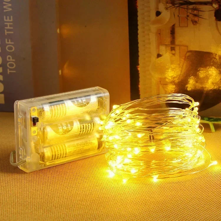 String Lights Fairy Garland Light for Christmas Wedding Room Decoration